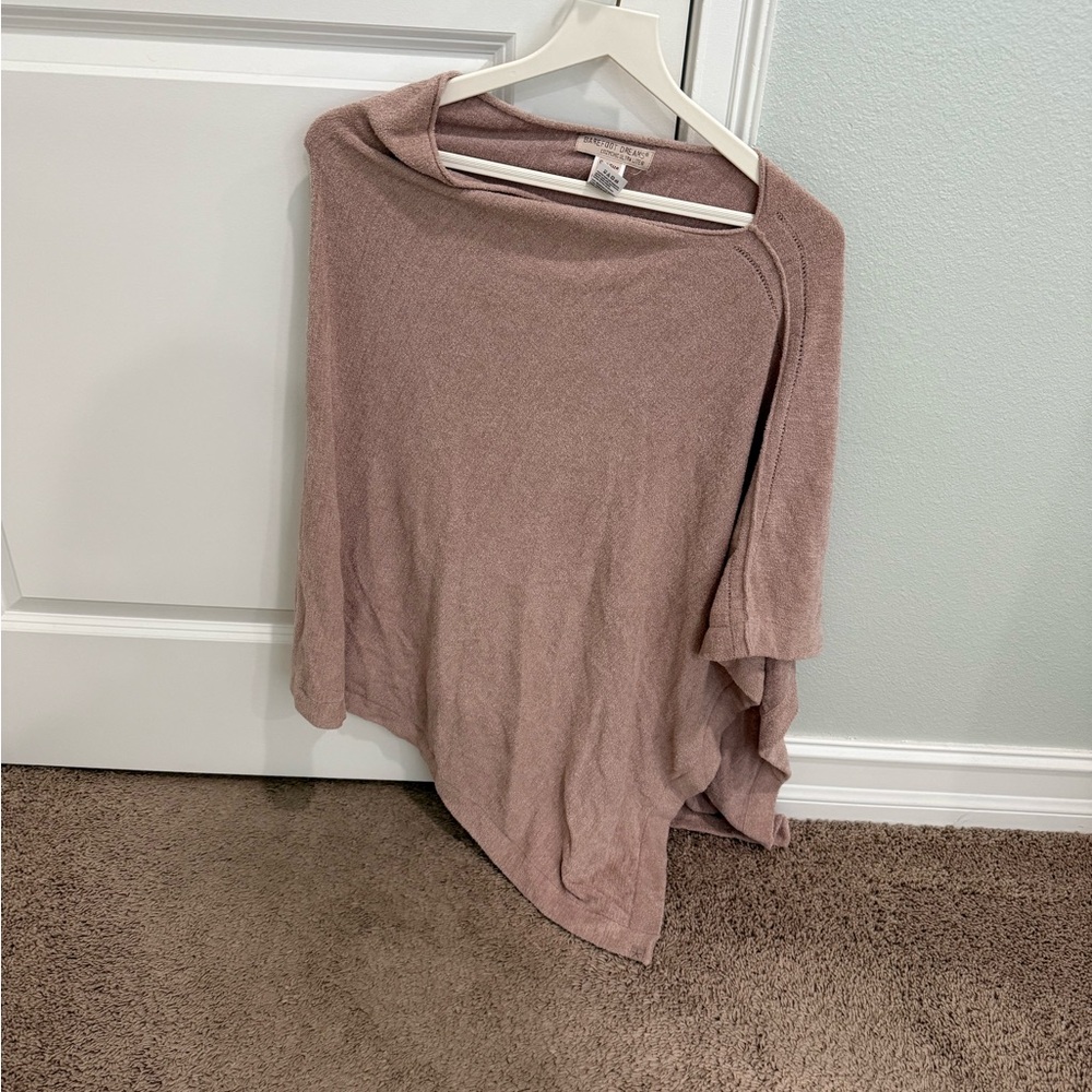 Barefoot Dreams Cozy Knit Poncho